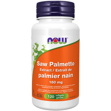 Saw Palmetto Extract 120 Sofgels by Now