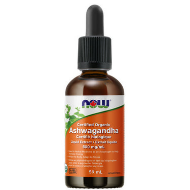 Organic Ashwagandha Liquid Extract 59 Ml by Now