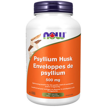 Psyllium Husk 500 Caps by Now