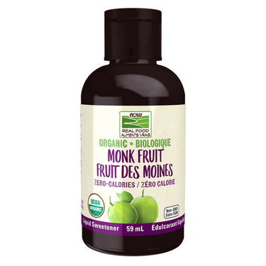 Organic Monk Fruit Liquid Sweetener 59 Ml by Now