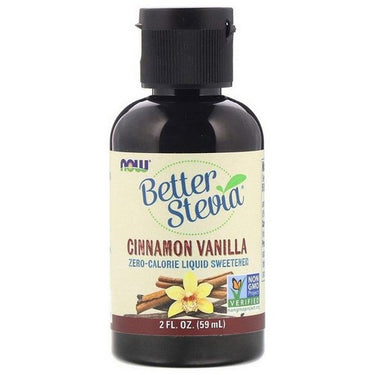 Stevia Liquid Extract (Cinnamon Vanilla) 60 Ml by Now