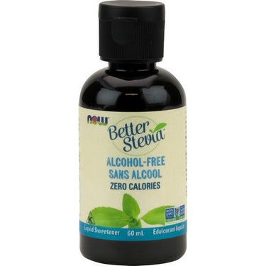 Stevia Glycerite Alcohol-Free Liquid 60 Ml by Now