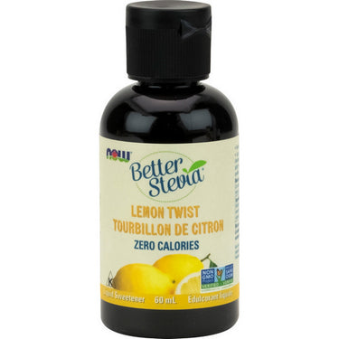 Stevia Liquid Extract (Lemon Twist) 60 Ml by Now