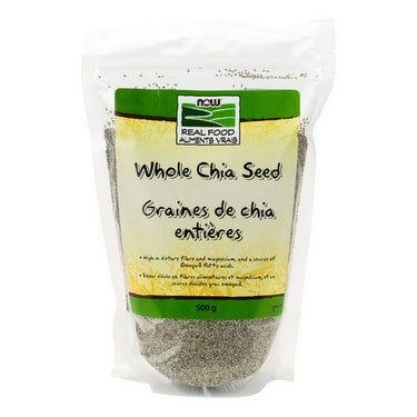 Whole White Chia Seed 500 Grams by Now