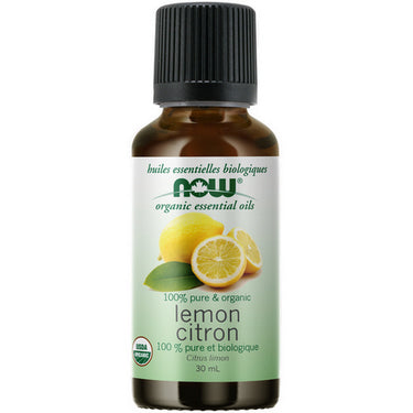 Organic Lemon Oil 30 Ml by Now