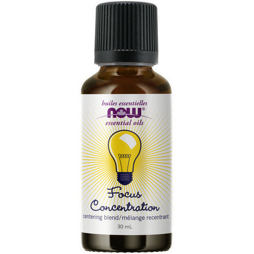 Focus Essential Oil Blend 30 Ml by Now