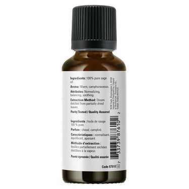 Sage Oil 30 Ml by Now