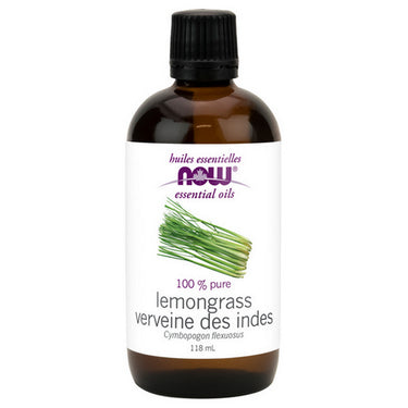 Lemongrass Oil (Cymbopogon flexuosus) 118 Ml by Now