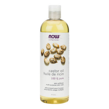 Castor Oil Expeller Pressed 473 Ml by Now