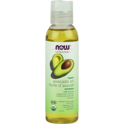 Organic Avocado Oil Expeller Pressed 118 Ml by Now