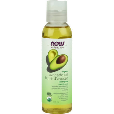 Organic Avocado Oil Expeller Pressed 118 Ml by Now