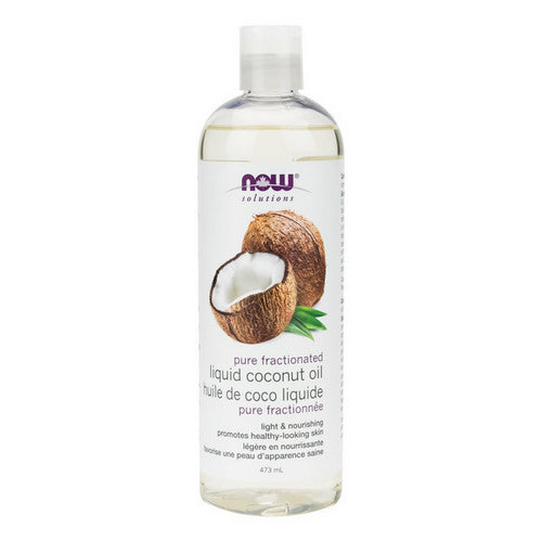 Fractionated Liquid Coconut Oil 473 Ml by Now