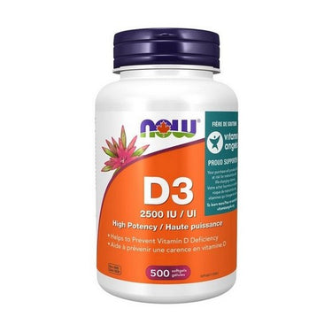 Vitamin D-3 500 Softgels by Now