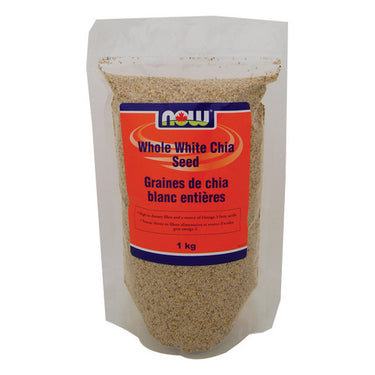 Whole White Chia Seed 1 Kg by Now