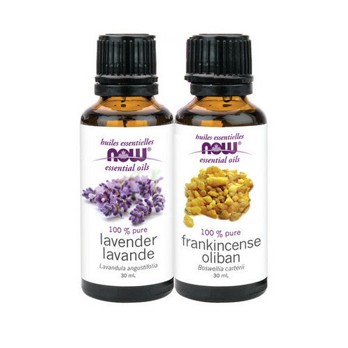 Frankincense + Lavender EO duopak 30 Ml by Now