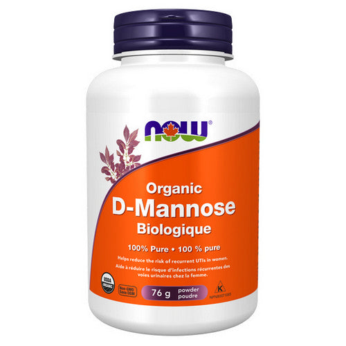 Organic D-Mannose 76 Grams by Now