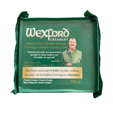 Wexford Irish Mature Cheddar 200 Grams (Case Of 12) by Coombe Castle Irish