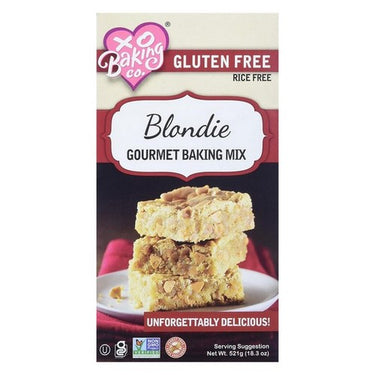 Gluten Free Blondie Mix 521 Grams (Case Of 6) by Xo Baking