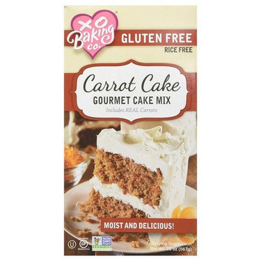 Gluten Free Cake Mix Carrot 567 Grams (Case Of 6) by Xo Baking