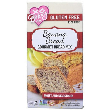 Gluten Free Bread Mix Banana 292 Grams (Case Of 6) by Xo Baking