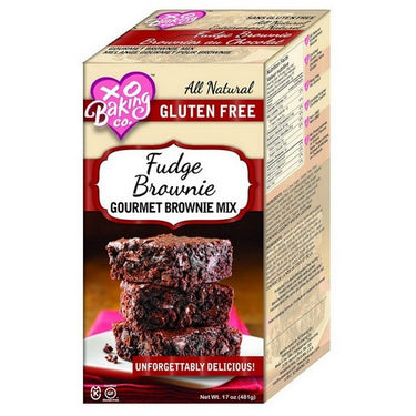 Gluten Free Fudge Brownie Mix 481 Grams (Case Of 6) by Xo Baking