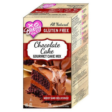 Gluten Free Cake Mix Chocolate 552 Grams (Case Of 6) by Xo Baking