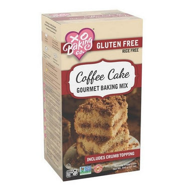 Gluten Free Cake Mix Coffee Cake 594 Grams (Case Of 6) by Xo Baking