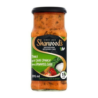 Sharwood's Tikka & Spinach Sauce 395 Ml (Case Of 6) by Sharwood's