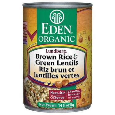 Organic Rice & Lentils 398 Ml (Case Of 12) by Eden Foods