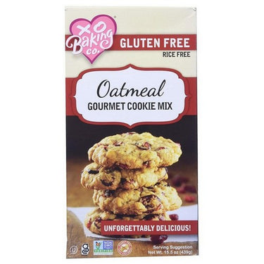 Gluten Free Cookie Mix Oatmeal 439 Grams (Case Of 6) by Xo Baking