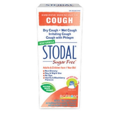 Stodal Sugar Free Adults Cough Syrup 200 Ml by Boiron