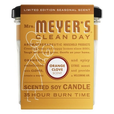 Large Soy Candle Orange Clove 200 Grams by Mrs. Meyers Clean Day