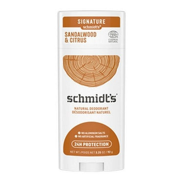 Citrus and Sandalwood Natural Deodorant 92 Grams by Schmidts Naturals