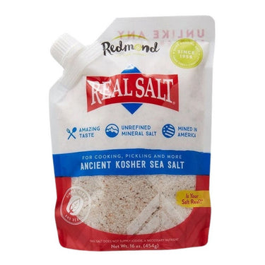 Redmond, Ancient Kosher Sea Salt, 454 Grams