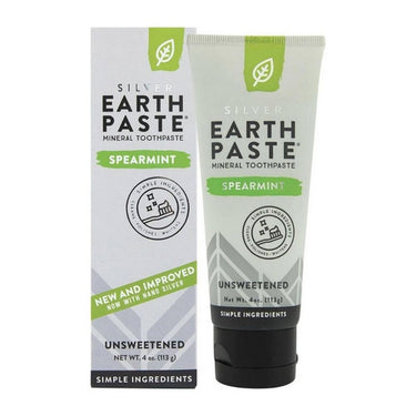 Redmond, Earthpaste with Unsweetened Spearmint, 113 Grams