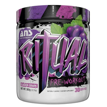 ANS Performance, Ritual PreWorkout Glacier Grape, 360 Grams