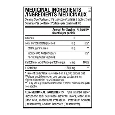 ANS Performance, Diablo LCarnitine 3000 Blue Razz, 473 Ml