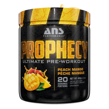 ANS Performance, Prophecy PreWorkout Peach Mango, 410 Grams