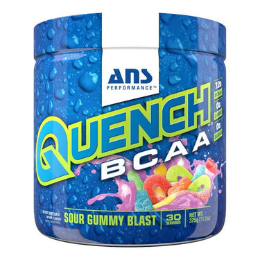 ANS Performance, Quench BCAA Sour Gummy Blast, 375 Grams