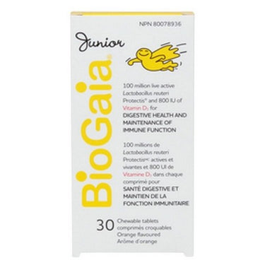 Junior Probiotic Vitamin D 30 Tabs by Biogaia