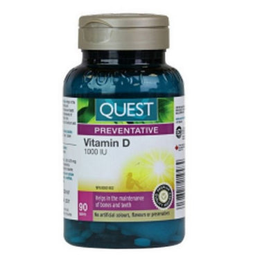 Quest, Vitamin D, 1000 IU, 90 Tabs