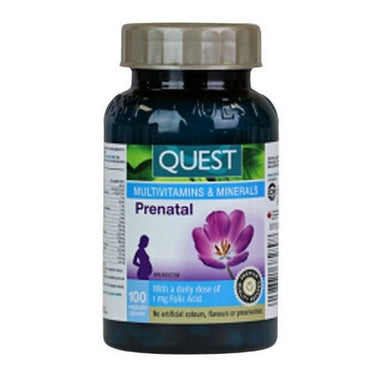 Prenatal Multivitamins 100 Veg Caps by Quest