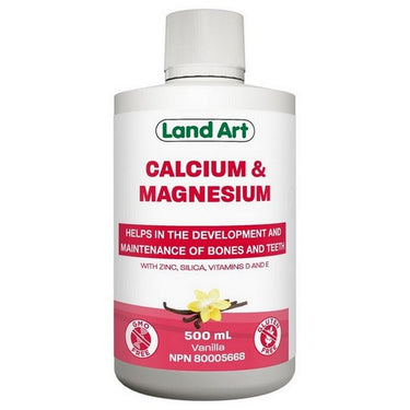 Cal-Mag Liquid Vanilla & Spearmint 500 Ml by Land Art
