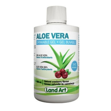 Aloe Vera Gel Cranberry 500 Ml by Land Art