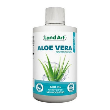 Aloe Vera Gel Unflavoured 500 Ml by Land Art