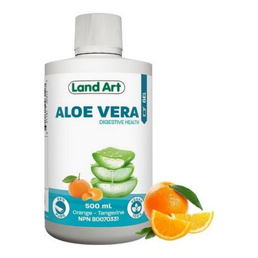 Aloe Vera Gel Orange-Tangerine 500 Ml by Land Art