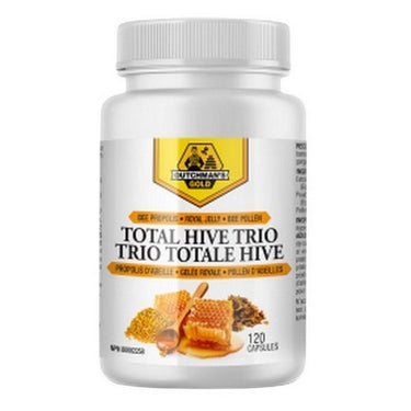 Dutchmans Gold Inc., Total Hive Trio Capsules, 120 Capsules