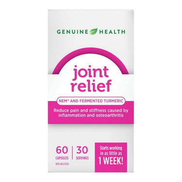Genuine Health, Joint Relief, 60 Caps