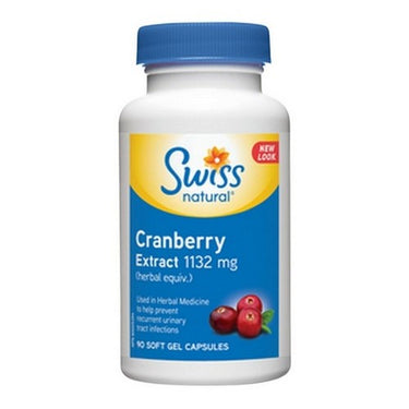 Swiss Natural, Cranberry Extract, 1132 Mg, 90 Softgels