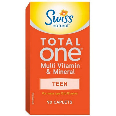 Total One Teen Multi Vitamin & Mineral 90 Caps by Swiss Natural